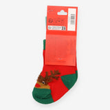 Socks red rudolph