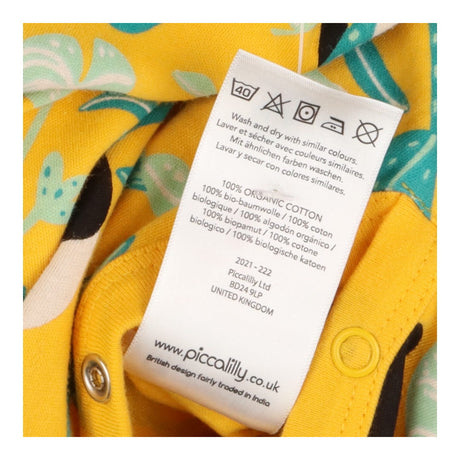 Hooded Romper Yellow Pandas