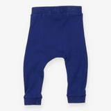 Joggers blue Rugby ball knees