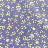 Blue dress with white flowers 