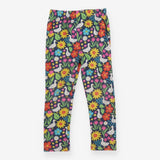 Libby Leggings Navy Floral Ducks
