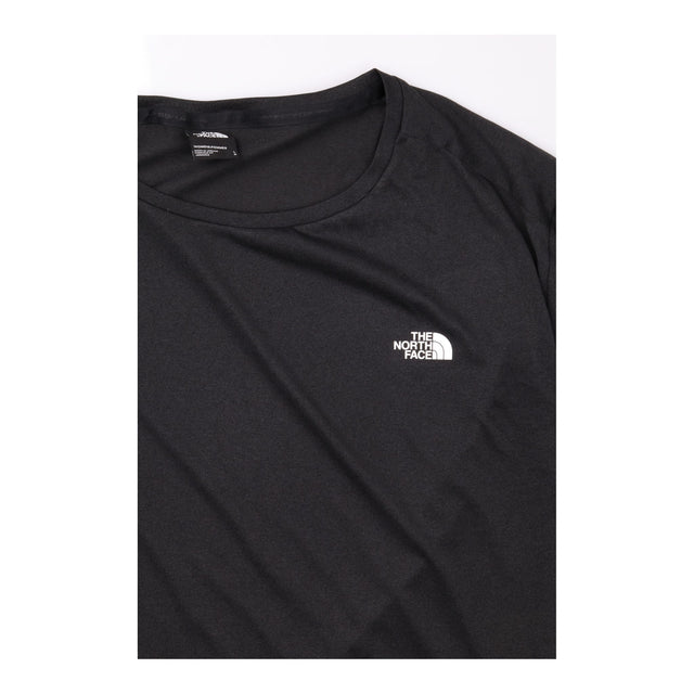 Top Short Sleeve Scoop Neck Logo Black