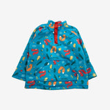 Teal Fox Snuggle Fleece