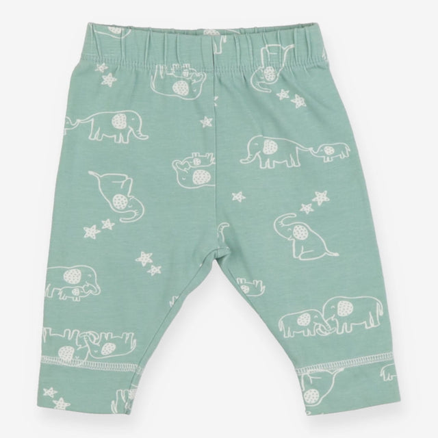Green Elephant Leggings
