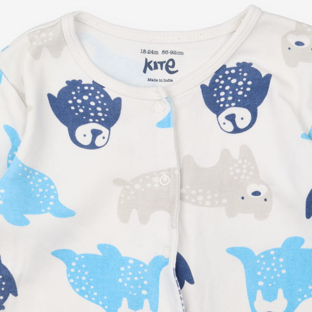 Sleepsuit arctic friends