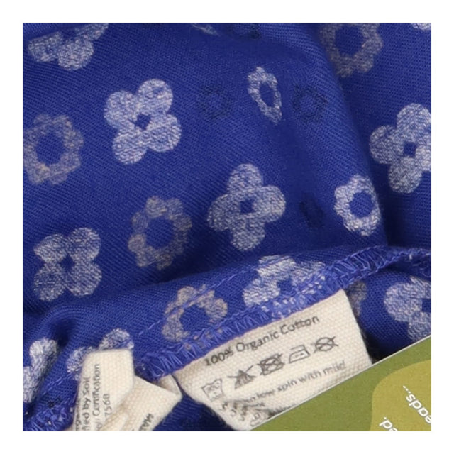 Woven Skirt Blue Floral Print