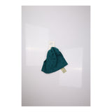 Snood Teal Green Merino Wool Lace Knit Scarf