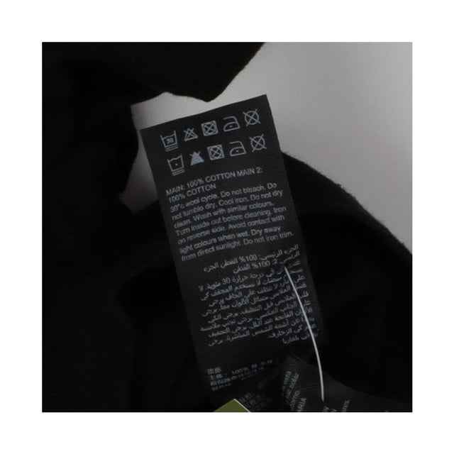 Cotton Frill T-shirt - Black