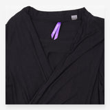 Black Chiffon Panel Long Sleeve Maternity Nursing 
