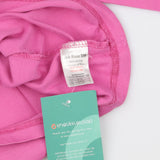Collared Long Sleeve Pink Top