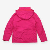 Pink waterproof lined coat