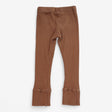 Leggings brown rib