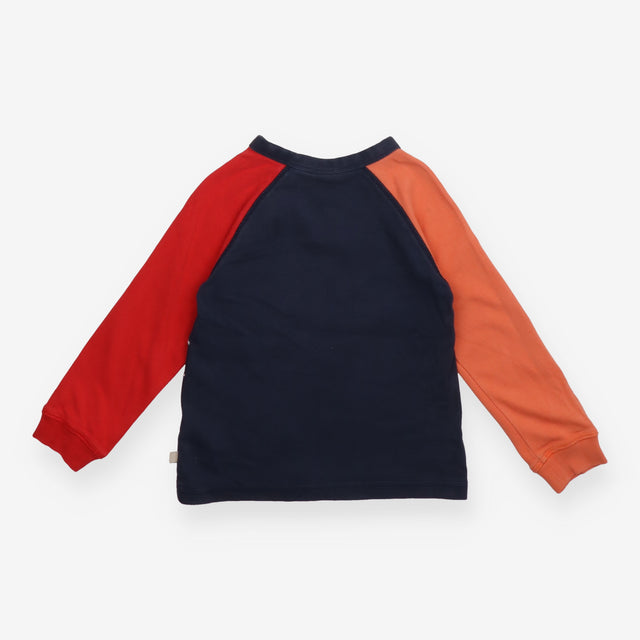 Dinosaur Tshirt Red and Orange Sleeves