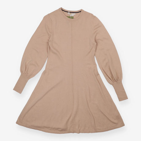 Cream Cashmere mix Knit Dress Long Sleeve