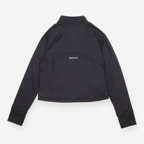All Day Black Zip-Up Jacket XL
