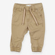 Cuffed Chino Trouser - Sand