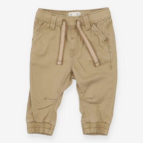 Cuffed Chino Trouser - Sand