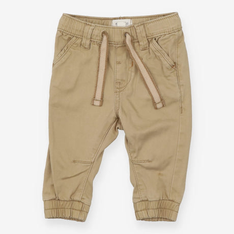 Cuffed Chino Trouser - Sand