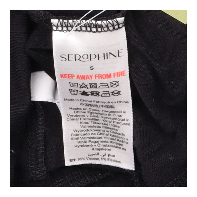 Black Over Bump Stretch Maternity