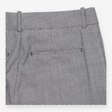 Reiss Black White Micro Check Tailored Trousers