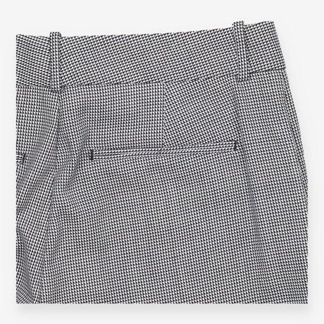 Reiss Black White Micro Check Tailored Trousers