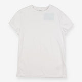 Tee short sleeve plain white