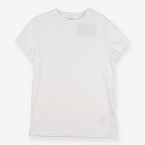 Tee short sleeve plain white