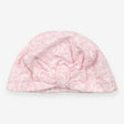 Pink Floral Baby Hat