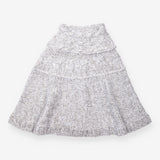 Chunky Cable Knit Poncho Grey Button Front