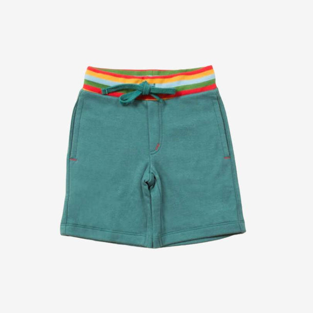 Teal Marl Comfy Jogger Shorts