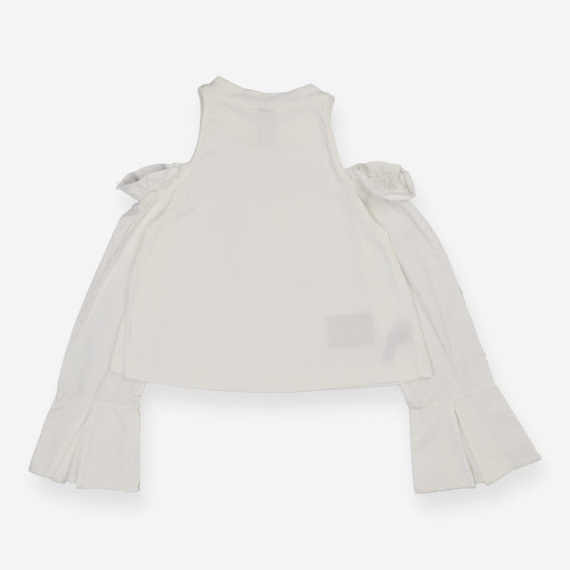 Cream off the shoulder Top