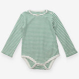 Green Striped Bodysuit