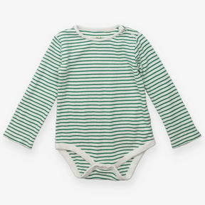 Green Striped Bodysuit