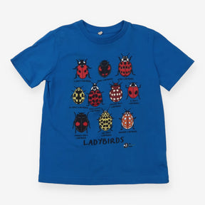 Blue Ladybirds T-shirt The Wildlife Trust