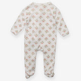 Woven Sleepsuit Zipped With Frill Fabric all the w