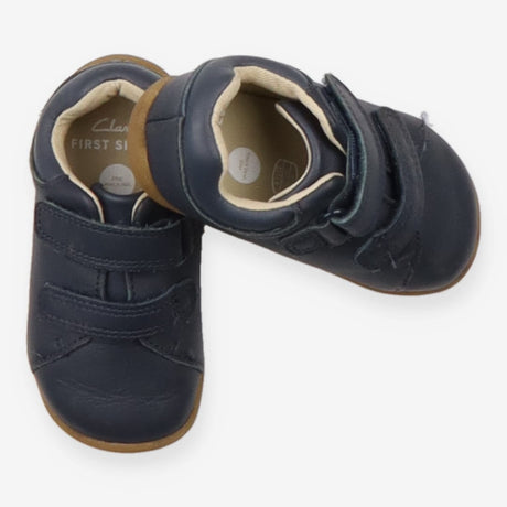 Navy velcro pre walkers