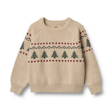 Warm Sand Balou Jacquard Pullover