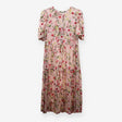 Jessica Midi Dress, Pink Meadow Floral Tiered