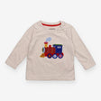 Cream Long Sleeve with Train