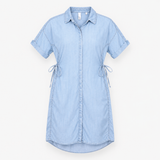 Dress Light Blue Lyocell Denim Shirt
