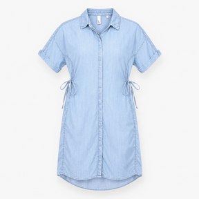 Dress Light Blue Lyocell Denim Shirt