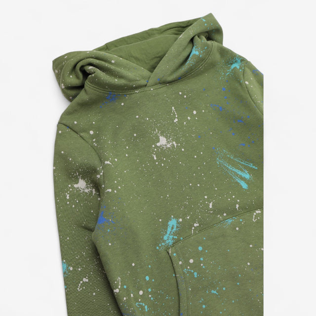 Hoodie Jersey Green Grafitti