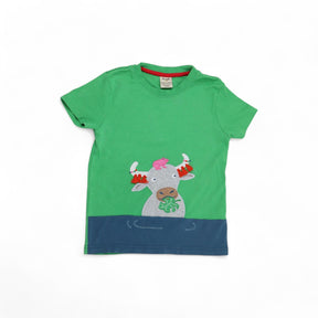 Fancy Cow & Frog Tee 