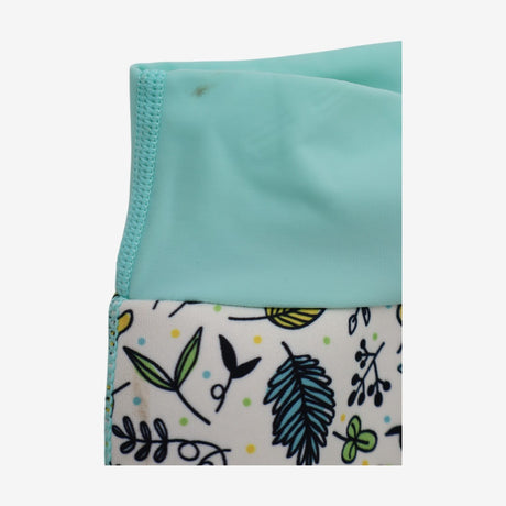 Swim Nappy Green Leaf
