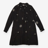 FatFace Black Embroidered Celestial Sun Moon Star 