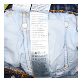 Levi's 501 Original Dark Wash Button Fly Denim Sho
