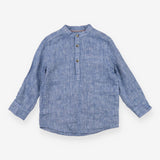Blue Long Sleeve Shirt