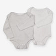 Elephant and Giraffe Bodysuits 2 Pack 