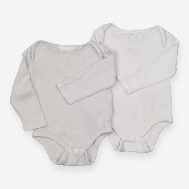Elephant and Giraffe Bodysuits 2 Pack 