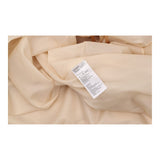 Champagne Satin Flared Occasion Skirt